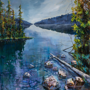 Emily Lozeron   Serenity 36x36