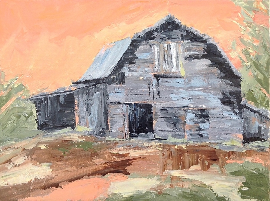 Anna Kopcok, Portrait of the Barn