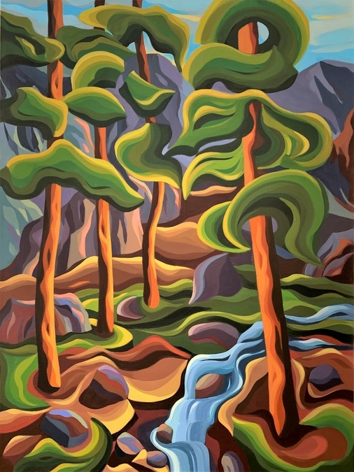 J Blaney North Shore Meandering West Show