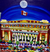 John Ferrie %22Pacific Central with Crows”