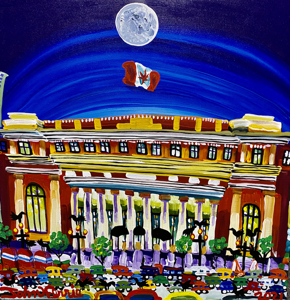 John Ferrie %22Pacific Central with Crows”