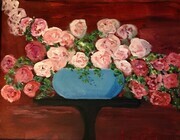 Terresa Tetar Flowers on Iron Table (1) 1